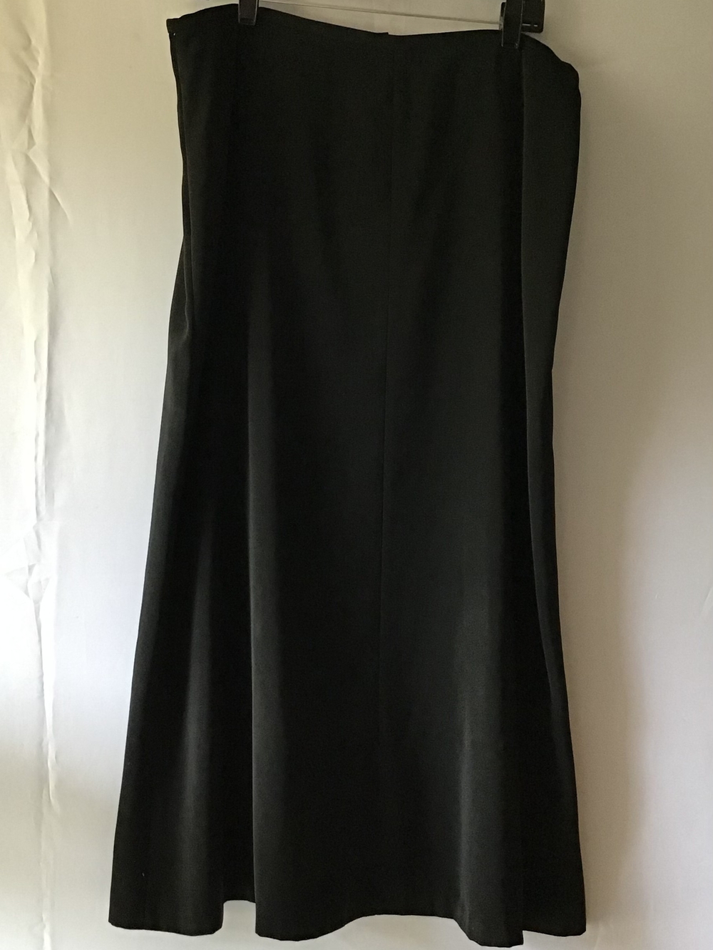 362 Rafaella Black Maxi Skirt - Elegant Flare